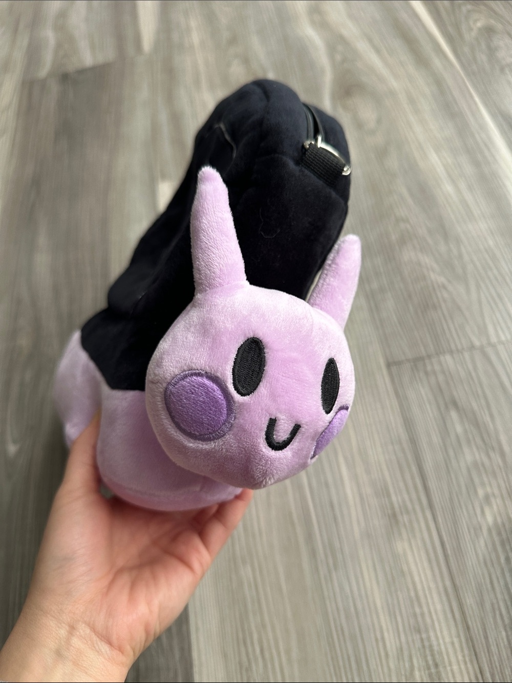 SNURSE Crossbody Bag in Light Purple and Black